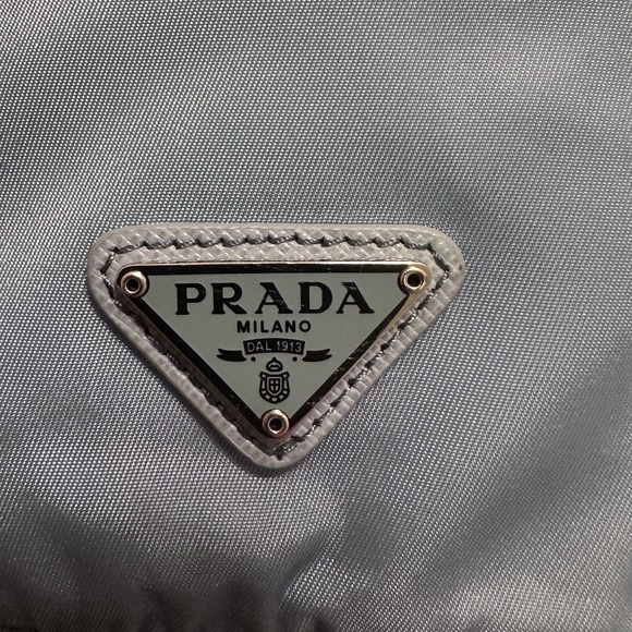 PRADA nylon drawstring bucket pouch - Picture 2 of 8